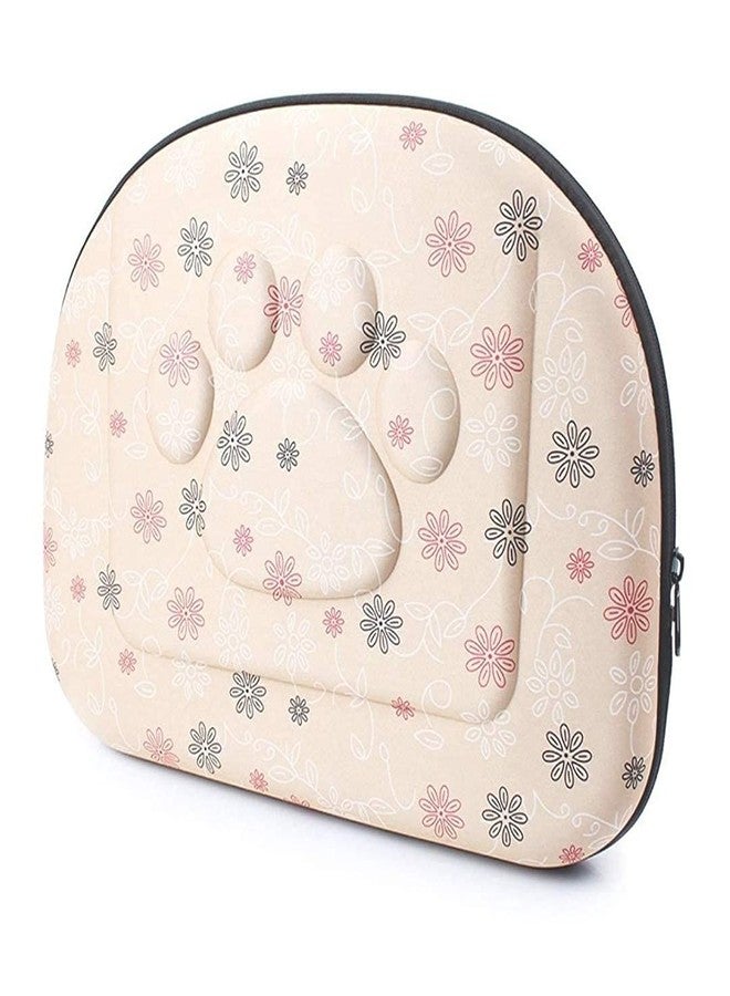 DOGTOWN Portable Foldable Pet Carry Bag Travel Shoulder Puppy Cat Outdoor Puppy Airline Pet Carrier Carrier Soft EVA Breathable Handbag (17 x 13 Inches) (Beige (Cream)) - Image 2